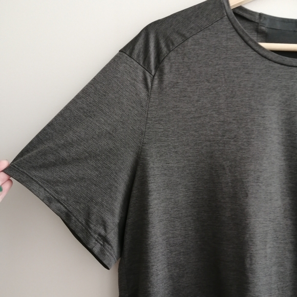 Lululemon Men's Fast and Free Short Sleeve Gray T-shirt Medium - Picture 12 of 16